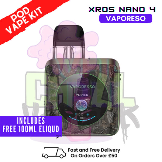 Vaporesso Xros Nano 4 Camouflage Vape Kit