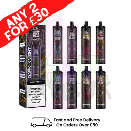 Aroma King Tornado 10,000 Puff 10K Bar R and M Vape Pen Kit