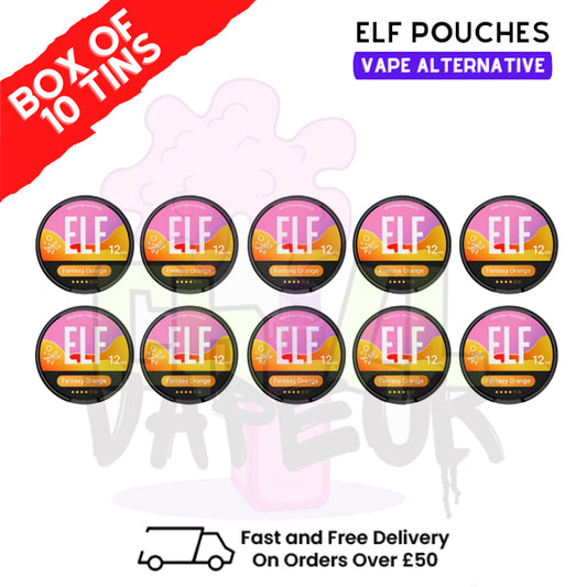 Fantasy Orange Elf Nicotine Pouches Box Of 10