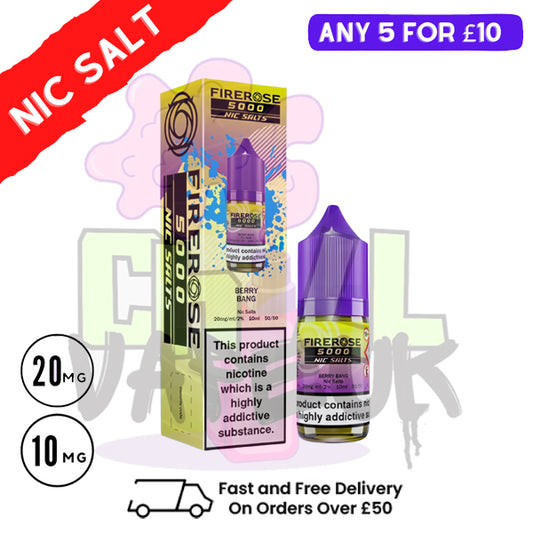 Berry Bang - Firerose 10ML Nic Salt