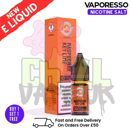Vaporesso Deliciu Raspberry Key Lime Nic Salt E-Liquid