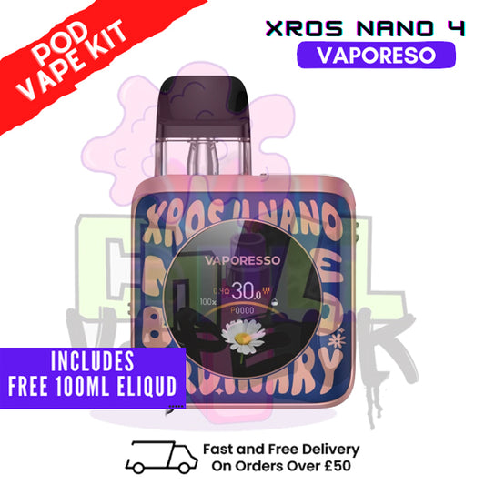 Vaporesso Xros Nano 4 Word-Pop Blue Vape Kit