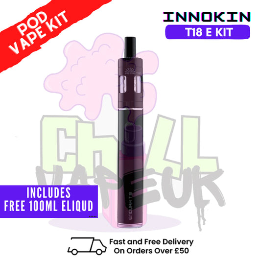 Black Innokin Endura T18E Starter Kit - ONLY £16.99