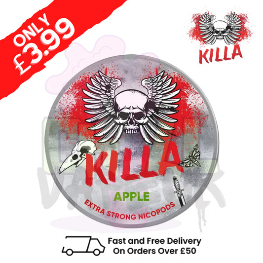 Apple Killa Nicotine Pouches NicoPod Nic Pouch (16.5mg)