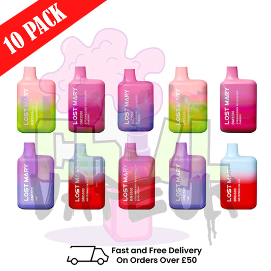 Box of 10 - LOST MARY 3500PUFF (NEW)