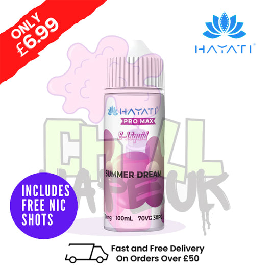 Summer Dream Hayati Pro Max Shortfill Juice 100ML Eliquid