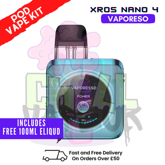 Vaporesso Xros Nano 4 Aquamarine Vape Kit