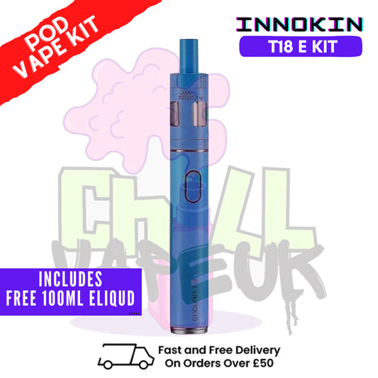Blue Innokin Endura T18E Starter Kit - ONLY £16.99