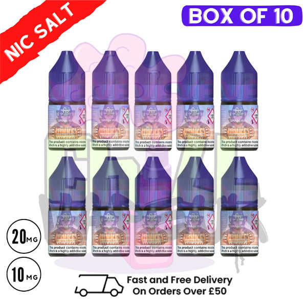 Grape Ice RandM Tornado 7000 Nic Salt BOX OF 10