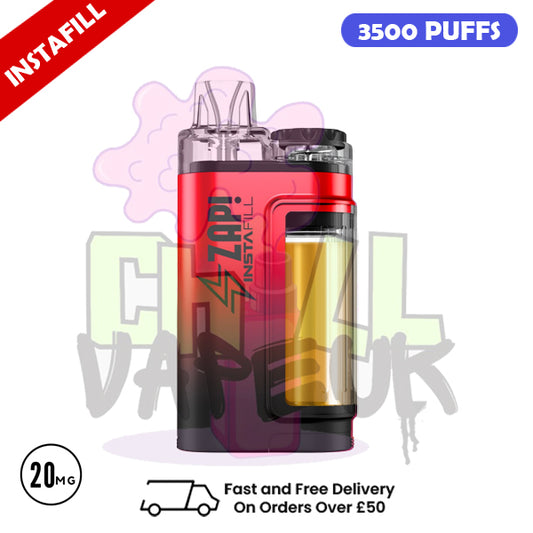 Zap Instafill Bar 3500 Puff Red Fuel