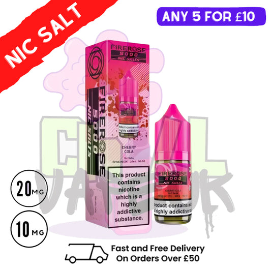 Cherry Cola - Firerose 10ML Nic Salt