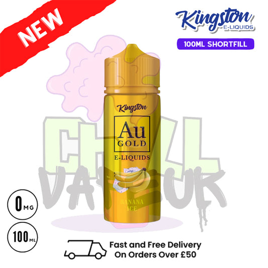 Banana Ice AU Gold Kingston 100ML Eliquid