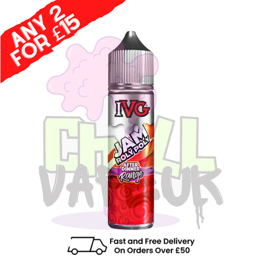 Jam Roly Poly IVG Shortfill Juice 50ML Eliquid - AFTER DINNER RANGE
