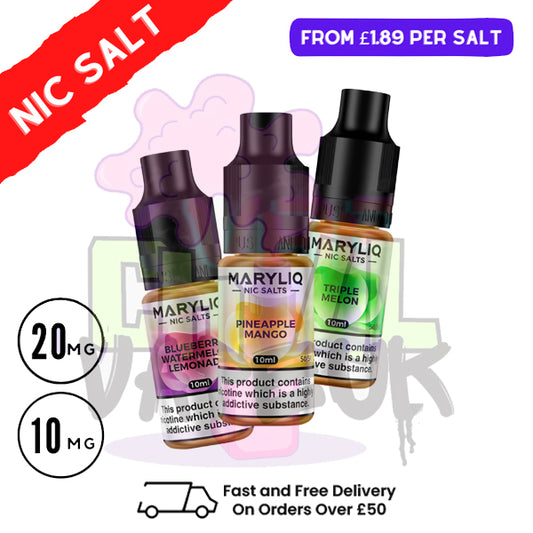 MARYLIQ Lost Mary 3500 Nic Salt 10ML eLiquid (20MG)