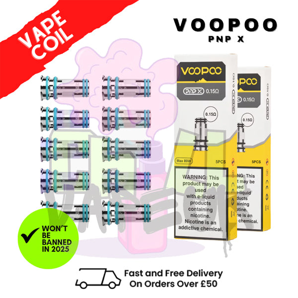VooPoo PnP X Replacement Coil (NEW) [£2.00 Each]