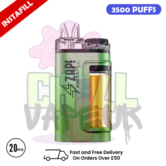 Zap Instafill Bar 3500 Puff Fresh Mint