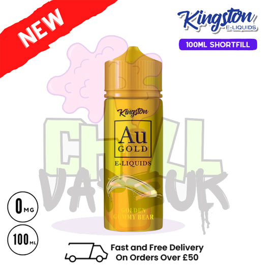 Golden Gummy Bear AU Gold Kingston 100ML Eliquid