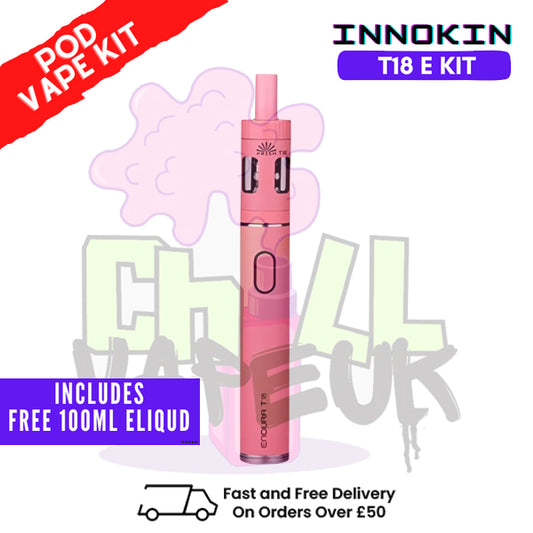 Pink Innokin Endura T18E Starter Kit - ONLY £16.99