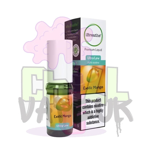 iBreathe New [TPD] E-Liquid 70VG/30PG 10x10ml Bottles In All Flavours