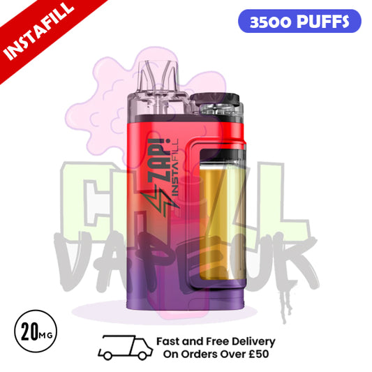 Zap Instafill Bar 3500 Puff Mixed Berries