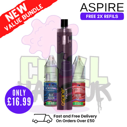 Aspire Pockex Black AIO Vape Pen Starter Kit | Cheapest