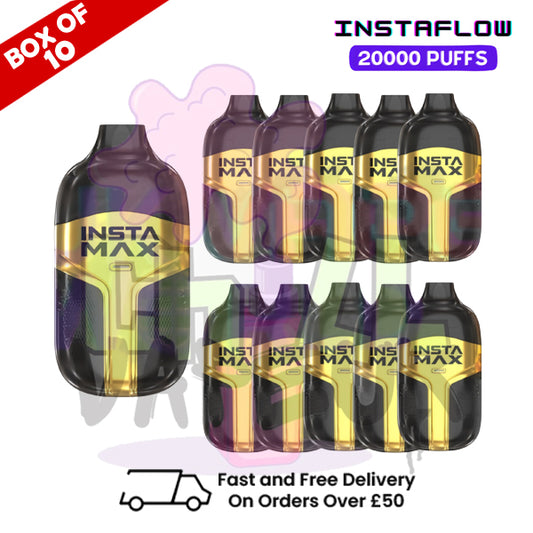 Mango Banana InstaMax 20K Puff Bar Box Of 10