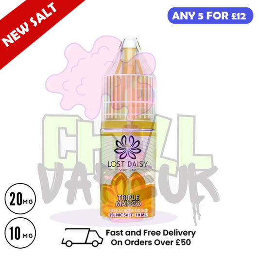 Triple Mango LOST Daisy Nic Salt 10ML eLiquid