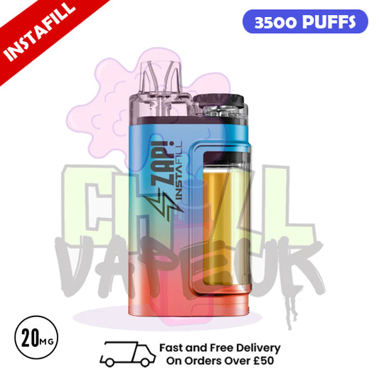 Zap Instafill Bar 3500 Puff Peach ICE