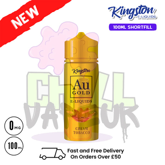 Cream Tobacco - AU Gold Kingston 100ML Eliquid