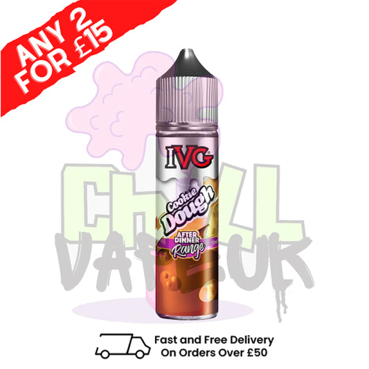 Cookie Dough IVG Shortfill Juice 50ML Eliquid - AFTER DINNER RANGE