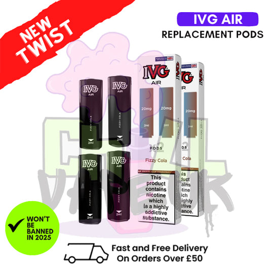 IVG AIR Pods Fizzy Cola Pack Of 4