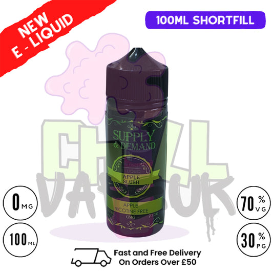 Apple Supply & Demand 100ml Shortfill Eliquid