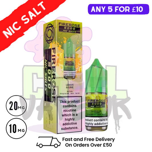 Lemon Lime - Firerose 10ML Nic Salt