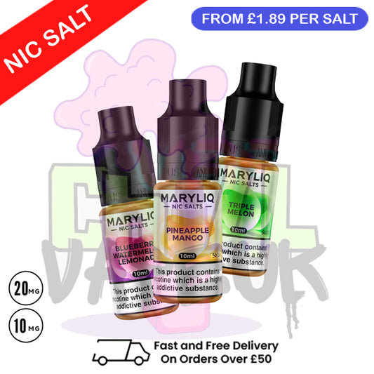 MARYLIQ Lost Mary 3500 Nic Salt 10ML eLiquid (20MG)