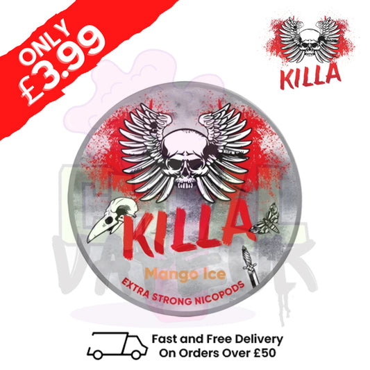 Mango ICE Killa Nicotine Pouches NicoPod Nic Pouch (16.5mg)