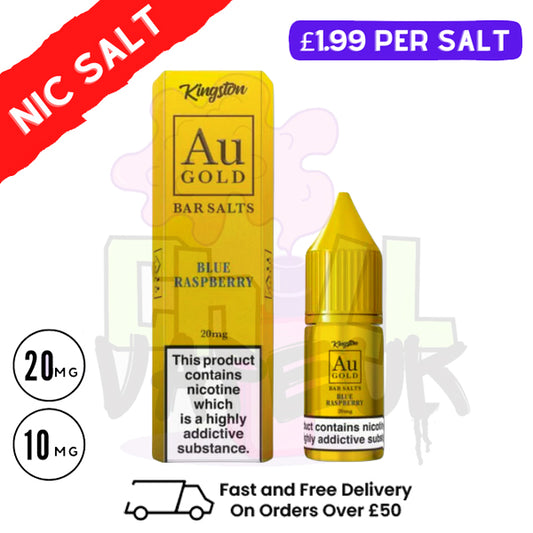 Blueberry Raspberry Gold Bar Nic Salt
