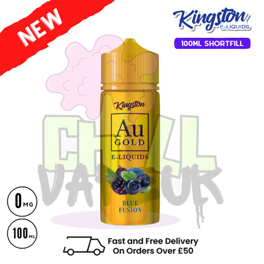 Blue Fusion AU Gold Kingston 100ML Eliquid