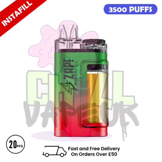 Zap Instafill Bar 3500 Puff Strawberry Kiwi