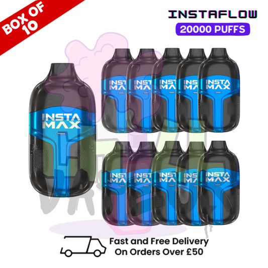 Mr Blue Bubble InstaMax 20K Puff Bar Box Of 10