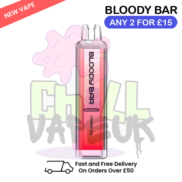 Cherry ICE Bloody Bar 5000 Puffs Disposable