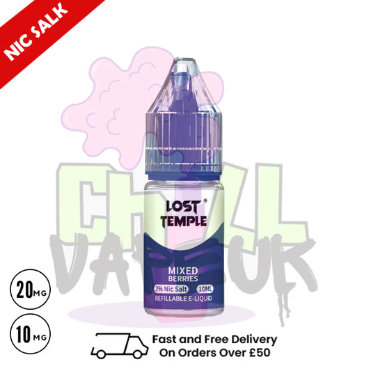 LOST TEMPLE 'Mixed Berries' Nic Salt