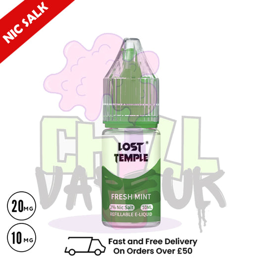 LOST TEMPLE 'Fresh Mint' Nic Salt