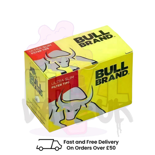 Bull Brand Ultra Slim Filter Tips Loose Tips 20 Pack