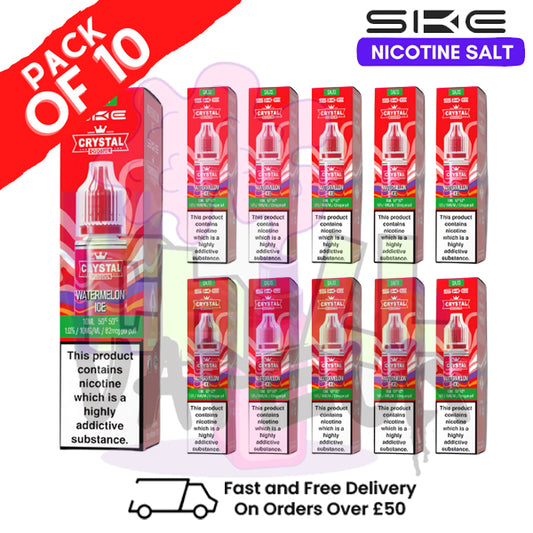 Watermelon ICE Crystal SKE Nic Salt Box / Pack Of 10