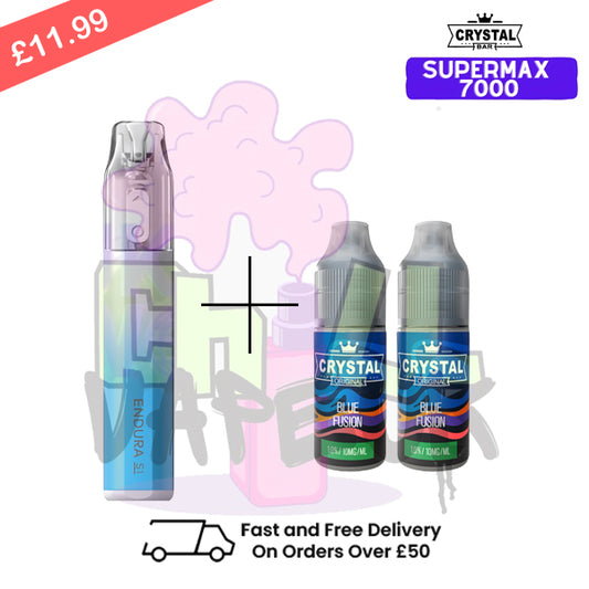 Crystal SuperMax 7000 Puff ULTRA X INNOKIN Disposable Puff Vape