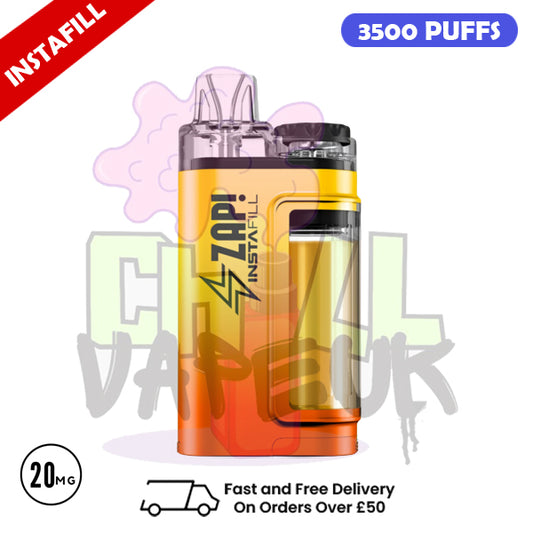 Zap Instafill Bar 3500 Puff Mango ICE