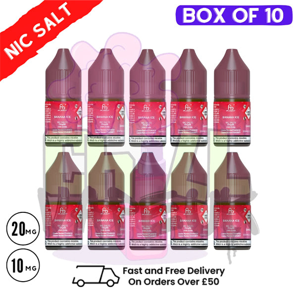 Banana Ice RandM Tornado 7000 Nic Salt BOX OF 10