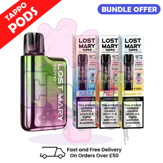 Lost Mary TAPPO Pod Kit + 2 X PODS Bundle Offer