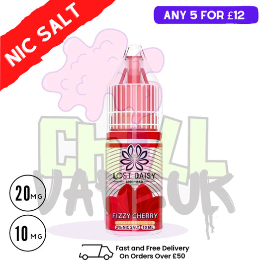 Fizzy Cherry LOST Daisy Nic Salt 10ML eLiquid