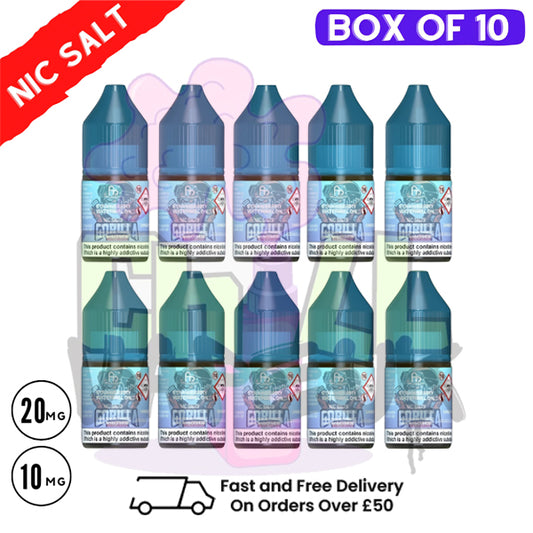 Strawberry Watermelon RandM Tornado 7000 Nic Salt BOX OF 10